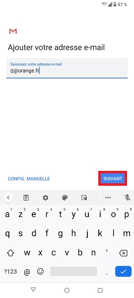 Comment ajouter un autre compte e-mail ?